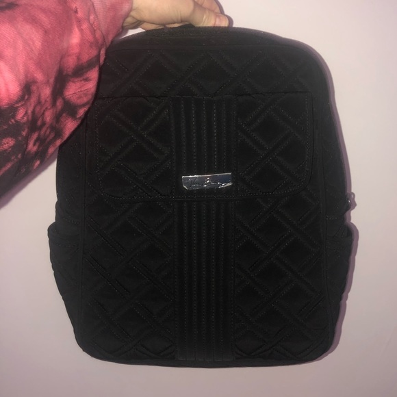 Vera Bradley Handbags - Vera Bradley backpack small black quilted backpack
